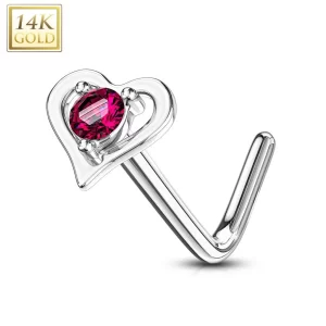 piercing-za-nos-iz-14k-belega-zlata-temno-roza-okrogel-cirkon-zakrivljen-konec