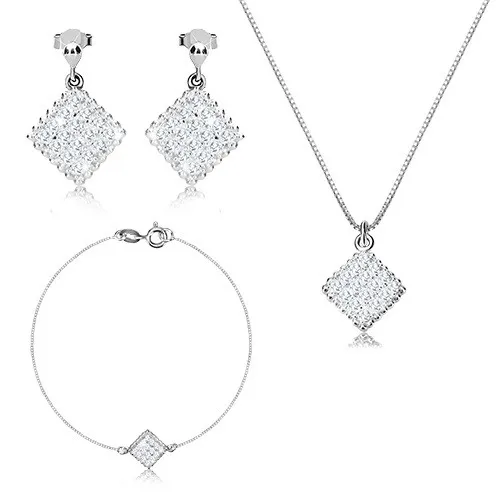 tridelni-komplet-iz-srebra-925-romb-z-zarezami-in-cirkoni-oglata-verizica