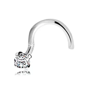 zavit-piercing-za-nos-iz-belega-14k-zlata-lesketav-prozoren-cirkon