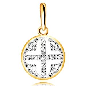 diamantni-obesek-iz-14k-rumenega-zlata-krog-okrasen-z-brilijanti-crna-patina