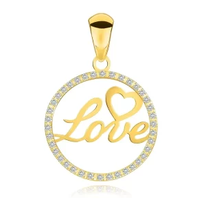 obesek-iz-14k-rumenega-zlata-napis-love-in-srce-v-obrocu-s-cirkoni