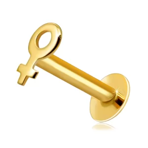 piercing-za-ustnice-in-brado-iz-375-rumenega-zlata-kontura-zenskega-simbola-ploscata-oblika