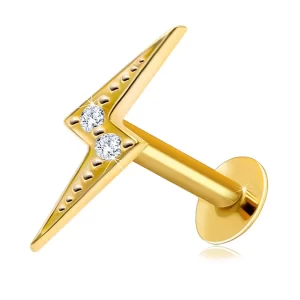 piercing-za-ustnice-in-brado-iz-9k-rumenega-zlata-motiv-strele-prozorni-cirkoni-nazobcana-povrsina