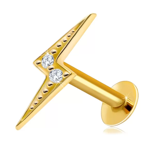 piercing-za-ustnice-in-brado-iz-9k-rumenega-zlata-motiv-strele-prozorni-cirkoni-nazobcana-povrsina