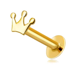 piercing-za-ustnice-in-brado-iz-rumenega-zlata-375-motiv-krone-ploscata-oblika