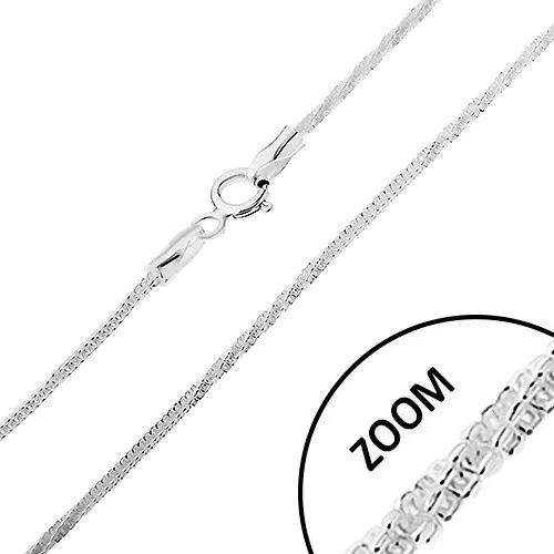 verizica-iz-srebra-925-kacji-vzorec-ravni-in-zaviti-deli-sirina-17-mm-dolzina-550-mm