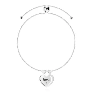 zapestnica-za-gelezenj-iz-925-srebra-prozoren-diamant-srce-napis-love